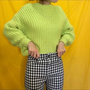 NEON yellow/green sweater